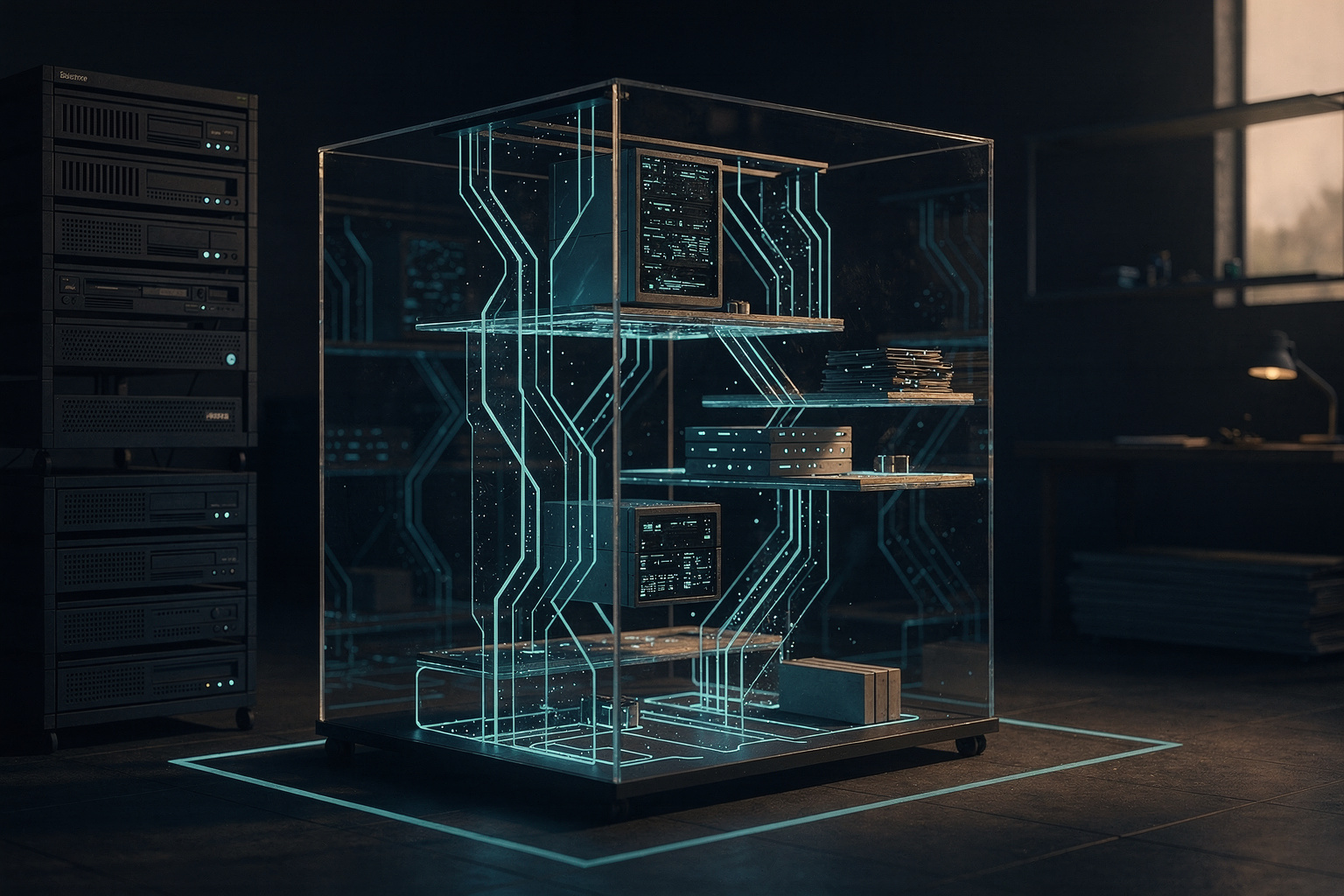 AI editorial section
